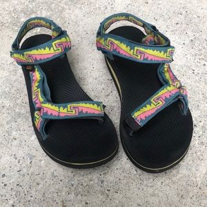 TEVA Velcro printed sandals